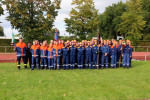 Emslands Jugendfeuerwehrmitglieder beeindrucken als Team bei Leistungsspangen-Abnahme in Melle